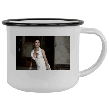 Salma Hayek Camping Mug