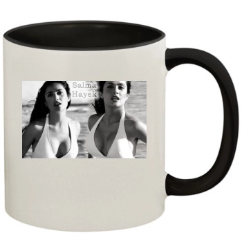 Salma Hayek 11oz Colored Inner & Handle Mug