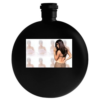 Salma Hayek Round Flask