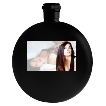 Salma Hayek Round Flask