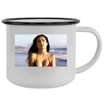 Salma Hayek Camping Mug