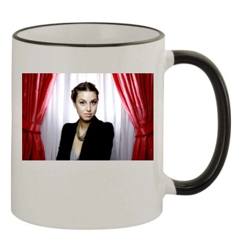 Whitney Port 11oz Colored Rim & Handle Mug