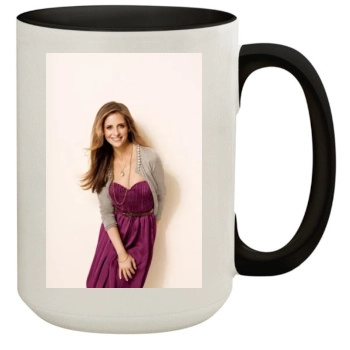 Sarah Michelle Gellar 15oz Colored Inner & Handle Mug