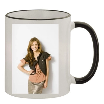 Sarah Michelle Gellar 11oz Colored Rim & Handle Mug