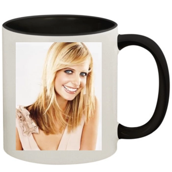 Sarah Michelle Gellar 11oz Colored Inner & Handle Mug