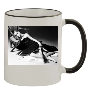 Sarah Michelle Gellar 11oz Colored Rim & Handle Mug