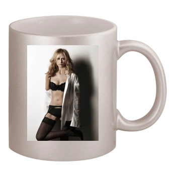 Sarah Michelle Gellar 11oz Metallic Silver Mug