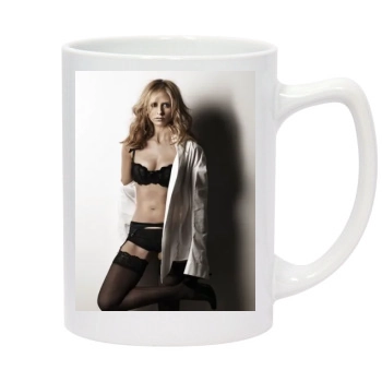 Sarah Michelle Gellar 14oz White Statesman Mug