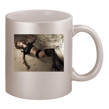 Sarah Michelle Gellar 11oz Metallic Silver Mug