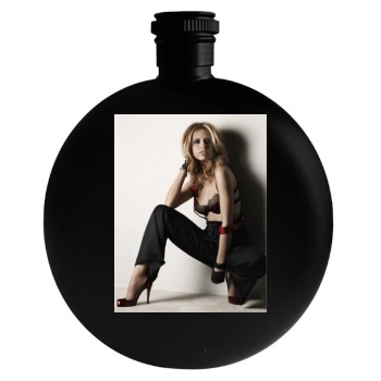 Sarah Michelle Gellar Round Flask