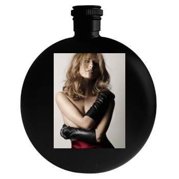 Sarah Michelle Gellar Round Flask