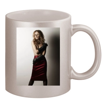 Sarah Michelle Gellar 11oz Metallic Silver Mug