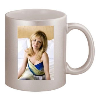 Sarah Michelle Gellar 11oz Metallic Silver Mug