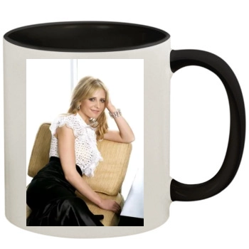 Sarah Michelle Gellar 11oz Colored Inner & Handle Mug