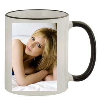 Sarah Michelle Gellar 11oz Colored Rim & Handle Mug