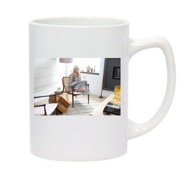 Sarah Michelle Gellar 14oz White Statesman Mug