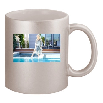 Sarah Michelle Gellar 11oz Metallic Silver Mug