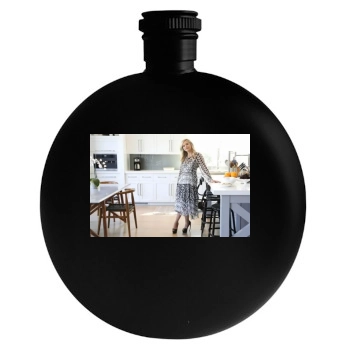 Sarah Michelle Gellar Round Flask