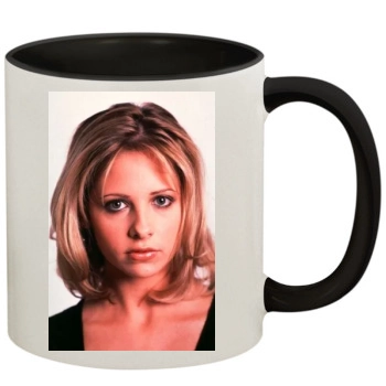 Sarah Michelle Gellar 11oz Colored Inner & Handle Mug