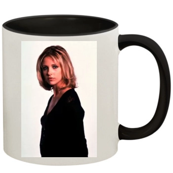 Sarah Michelle Gellar 11oz Colored Inner & Handle Mug