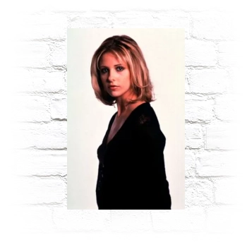 Sarah Michelle Gellar Metal Wall Art