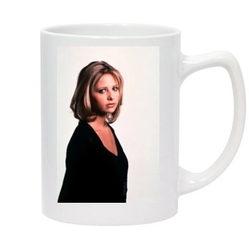 Sarah Michelle Gellar 14oz White Statesman Mug