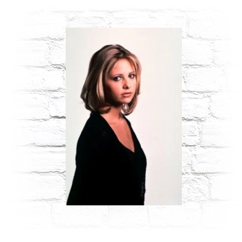 Sarah Michelle Gellar Metal Wall Art