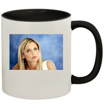 Sarah Michelle Gellar 11oz Colored Inner & Handle Mug