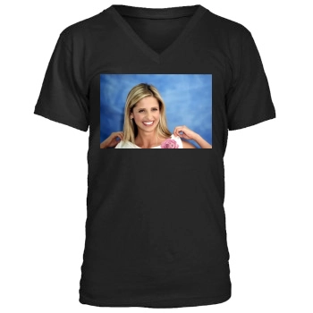 Sarah Michelle Gellar Men's V-Neck T-Shirt