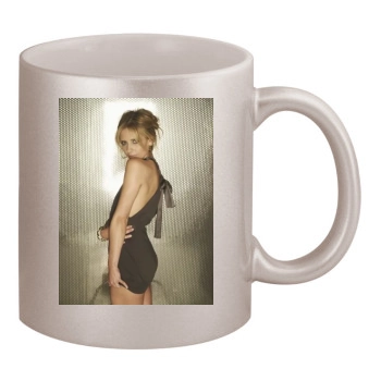 Sarah Michelle Gellar 11oz Metallic Silver Mug