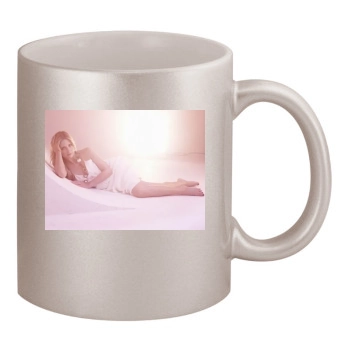 Sarah Michelle Gellar 11oz Metallic Silver Mug