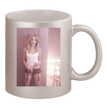 Sarah Michelle Gellar 11oz Metallic Silver Mug