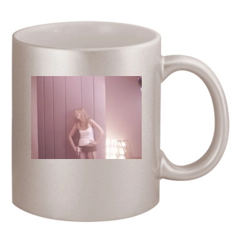 Sarah Michelle Gellar 11oz Metallic Silver Mug