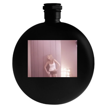 Sarah Michelle Gellar Round Flask