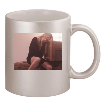 Sarah Michelle Gellar 11oz Metallic Silver Mug