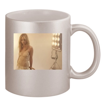 Sarah Michelle Gellar 11oz Metallic Silver Mug