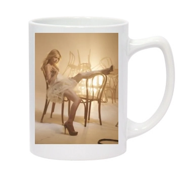 Sarah Michelle Gellar 14oz White Statesman Mug