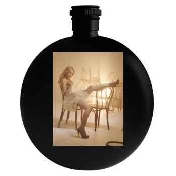 Sarah Michelle Gellar Round Flask