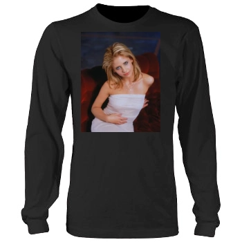 Sarah Michelle Gellar Men's Heavy Long Sleeve TShirt