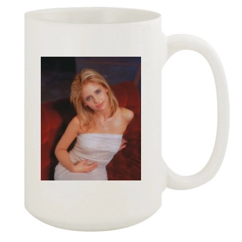 Sarah Michelle Gellar 15oz White Mug