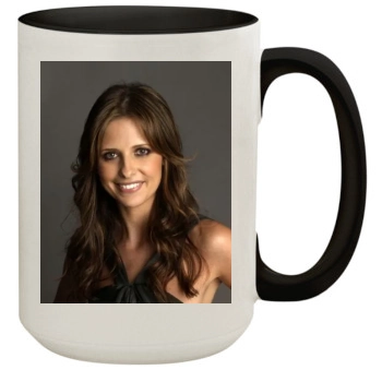 Sarah Michelle Gellar 15oz Colored Inner & Handle Mug