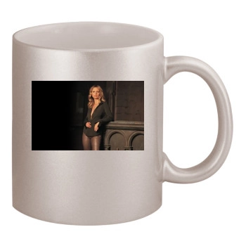 Sarah Michelle Gellar 11oz Metallic Silver Mug