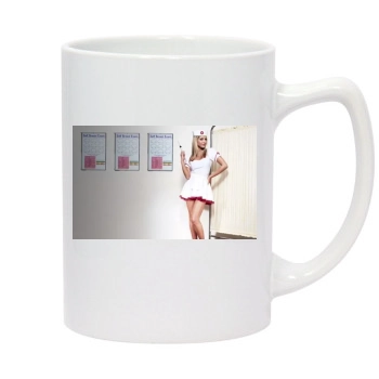 Sarah Michelle Gellar 14oz White Statesman Mug