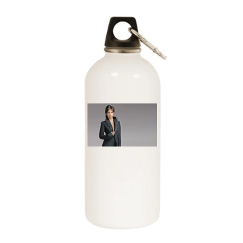 Sarah Michelle Gellar White Water Bottle With Carabiner