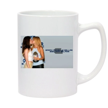 Sarah Michelle Gellar 14oz White Statesman Mug