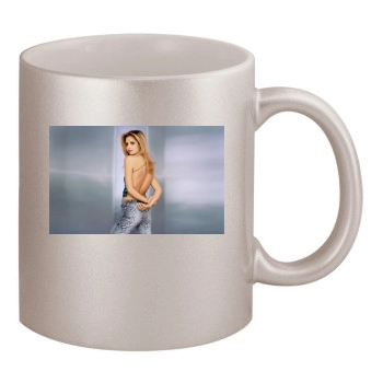 Sarah Michelle Gellar 11oz Metallic Silver Mug