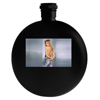 Sarah Michelle Gellar Round Flask