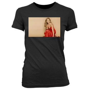 Sarah Michelle Gellar Women's Junior Cut Crewneck T-Shirt