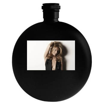 Sarah Michelle Gellar Round Flask