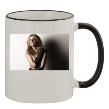 Sarah Michelle Gellar 11oz Colored Rim & Handle Mug